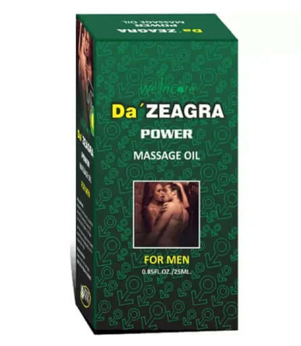 Da ZEAGRA Power Massage Oil - Price, Uses, Benefits