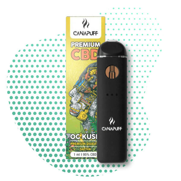 Synthetic Cannabinoids CanaPuff Disposable Vape Pen In Pakistan