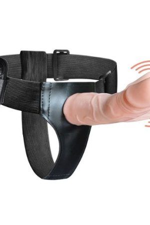 Strap-on Realistic Vibrating Dildo Wearable Harness In Pakistan