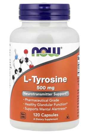 NOW Foods, L-Tyrosine, 500 mg, 120 Capsules In Pakistan
