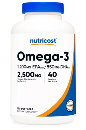 Nutricost Omega 3 Fish Oil – 2500MG In Pakistan